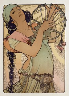 'Salome', 1897.  Artist: Alphonse Mucha