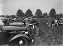 Standard Car Owners Club Gymkhana, 8 May 1938. Artist: Bill Brunell.