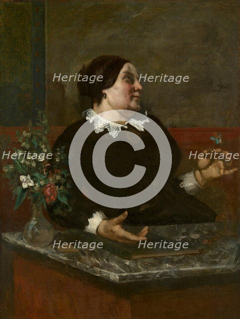 Mère Grégoire, 1855 and 1857/59. Creator: Gustave Courbet.
