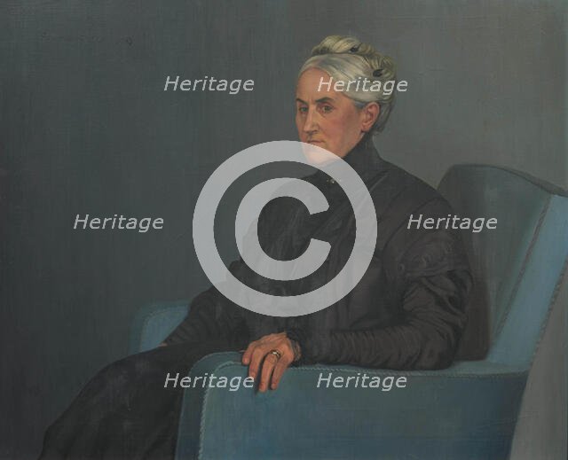 Amalie Bühler-Weber, 1909. Creator: Vallotton, Felix Edouard (1865-1925).