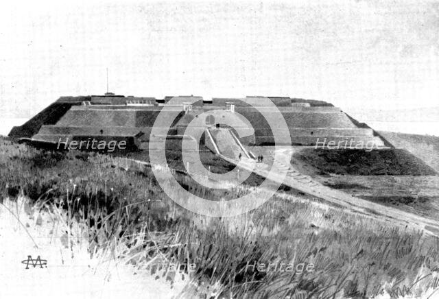 The Chinese Crisis: the fort on Talien-Wan Bay..., 1898. Creator: Unknown.