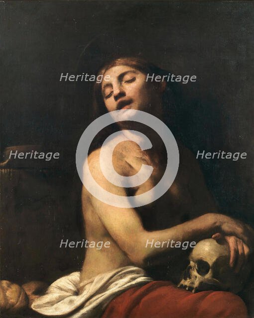 The Penitent Mary Magdalene. Creator: Canlassi (Called Cagnacci), Guido (Guidobaldo) (1601-1663).