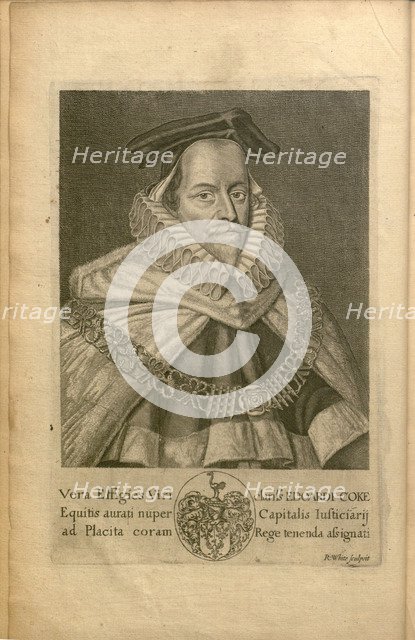 Portrait of Sir Edward Coke (1552-1634) , 1660s.