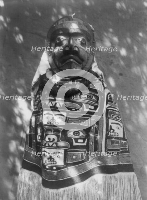 A Tluwulahu costume-Qagyuhl, c1914. Creator: Edward Sheriff Curtis.