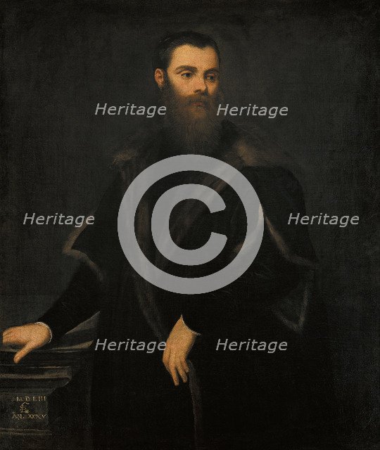 Portrait of Lorenzo Soranzo (1519-1575), 1553. Artist: Tintoretto, Jacopo (1518-1594)