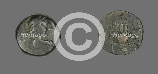 Coin Depicting the God Eros, 138-129 BCE. Creator: Unknown.