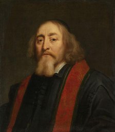 Portrait of Jan Amos Comenius, 1650-1670. Creator: Jurgen Ovens.
