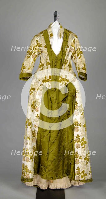Dress, American, 1885. Creator: Marion E. Dick.