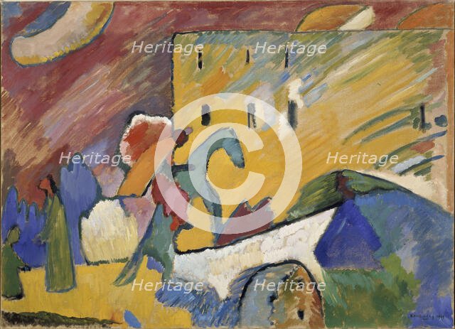 Improvisation 3, 1909. Creator: Kandinsky, Wassily Vasilyevich (1866-1944).