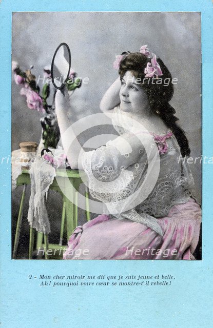 French postcard, c1900. Artist: Unknown
