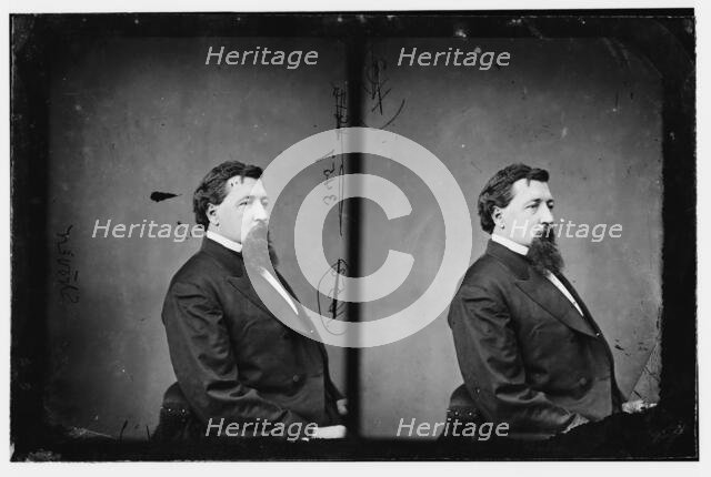 Stover, Hon. John Hubler of Missouri, 40th Congress, between 1860 and 1870. Creator: Unknown.