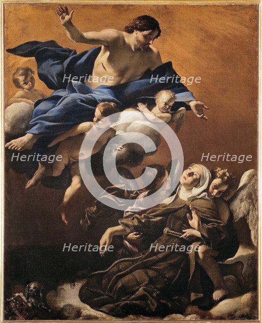 Ecstasy of Saint Margaret of Cortona.