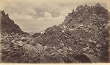 Quezaltenango from the Crater of a Volcano, 1877. Creator: Eadweard J Muybridge.