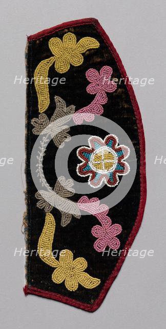 Cuff, late 1800s. Creator: Unknown.