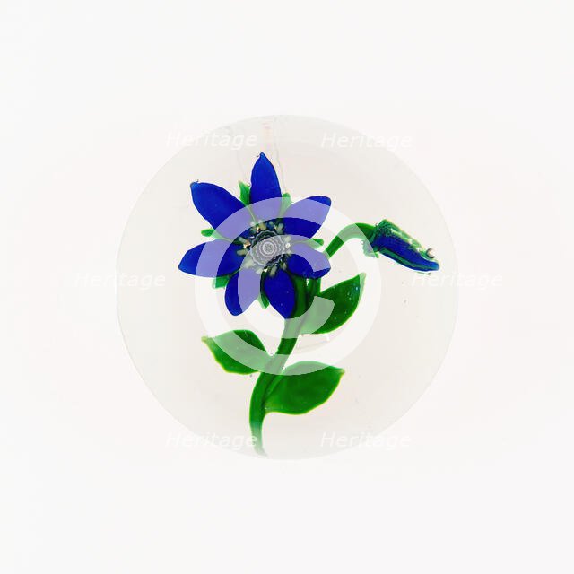 Paperweight, France, c. 1845/60. Creator: Clichy Glassworks.