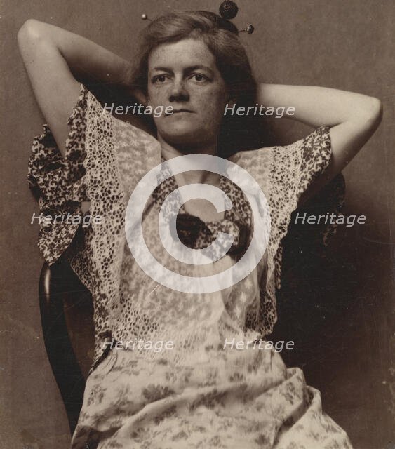 Elizabeth MacDowell Kenton, 1880s., 1880s. Creator: Thomas Eakins.