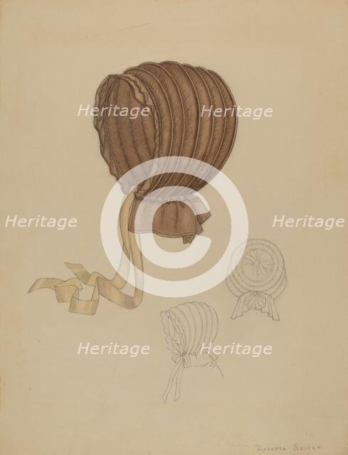 Calash, c. 1936. Creator: Roberta Spicer.