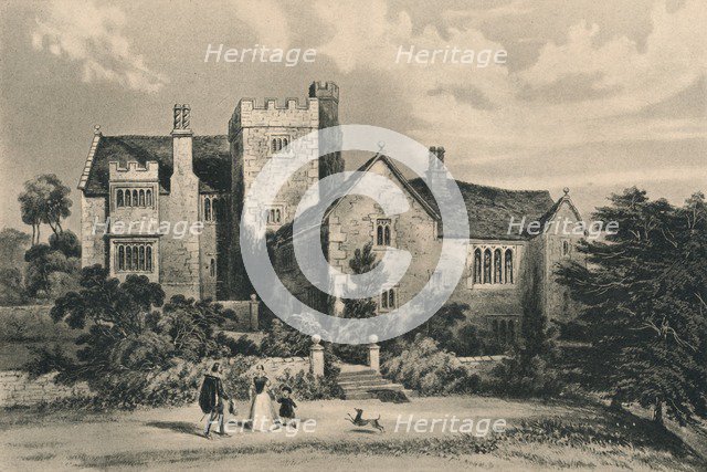 Throwley Hall, Staffordshire, 1915. Artist: Unknown.