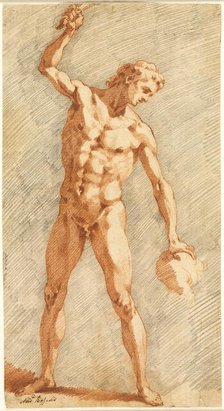 Standing Academy, c. 1587. Creator: Andrea Boscoli.