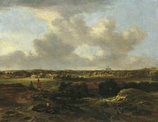 View of Haarlem from the Dunes, 1660. Creator: Jan van der Meer.