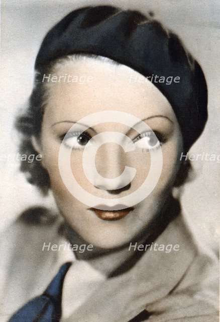 Annabella Daneila Parola, French Actress, born 1912. Artist: Unknown.