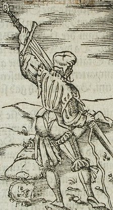 Halberdier, 17th century. Creator: Unknown.