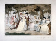 'In the Mall, St James's Park', Westminster, London, 1788. Artist: Anon