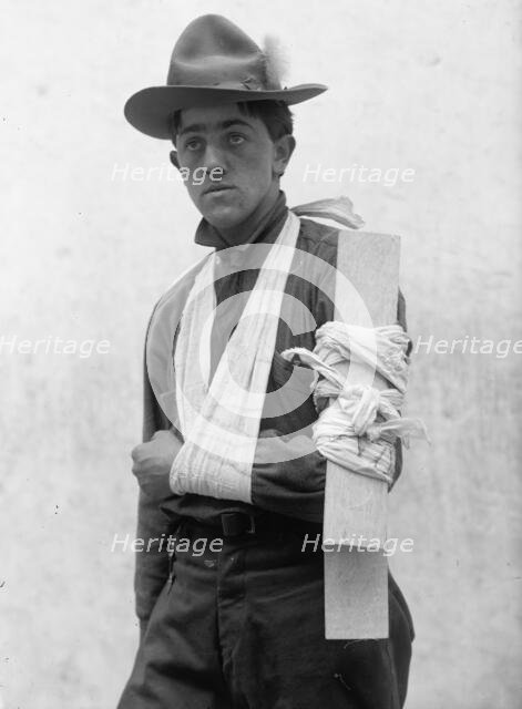 Boy Scouts Training Demonstration, 1912. Creator: Harris & Ewing.