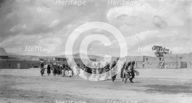 Tablita dance-San Ildefonso, 1905, c1905. Creator: Edward Sheriff Curtis.