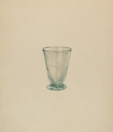 Toddy Glass, c. 1937. Creator: James McCreery.