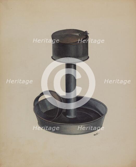 Economy Tint Lamp, c. 1937. Creator: Edward White.