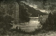 'The Passaic Below the Falls', 1874. Creator: Alfred Harral.