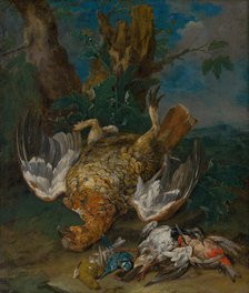 Still Life with a Grouse, 1720-1730. Creator: Johann Georg de Hamilton.