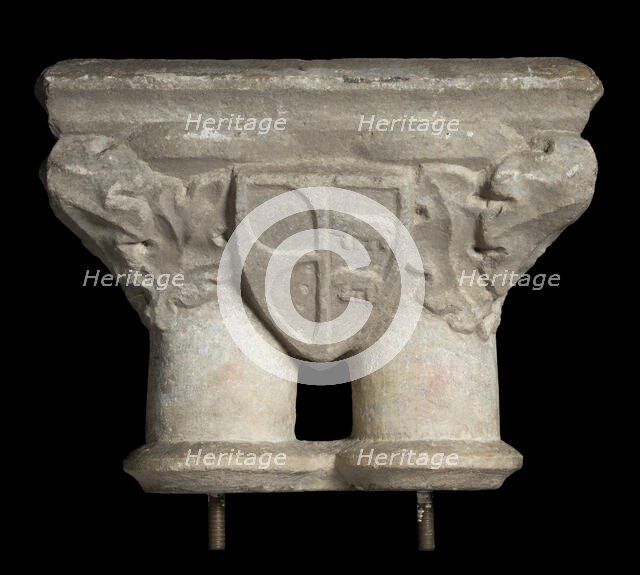 Double Column, French, 13th-14th century. Creator: Unknown.