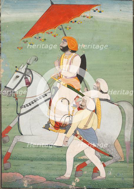 Raja Gulab Singh, c. 1830-1840. Creator: Unknown.
