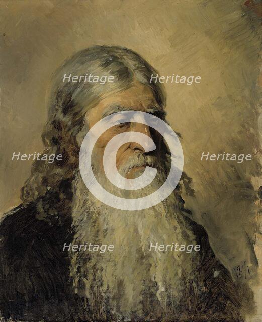 The Old Man, 1871. Creator: Vasilij Dmitrievic Polenov.