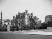 A Riverside Drive residence, New York, C.M. Schwab residence, between 1910 and 1920. Creator: Unknown.