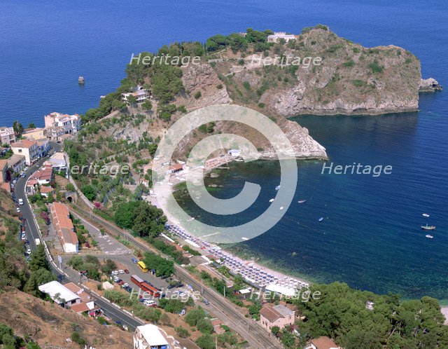 Capo Sant' Andrea, Taormina, Sicily, Italy.
