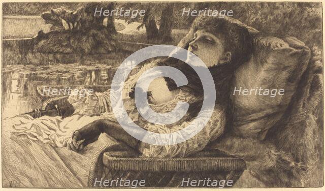 Summer Evening (Soiree d'ete), 1882. Creator: James Tissot.