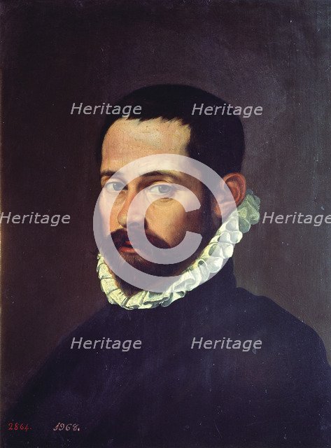 Diego Hurtado de Mendoza (1503-1575), Spanish writer and politician, anonymous oil painting 1560.