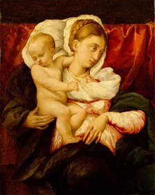 Madonna and Child, between 1540 and 1545. Creator: Jacopo Bassano il vecchio.