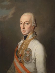 Portrait of Holy Roman Emperor Francis II (1768-1835), ca 1820.