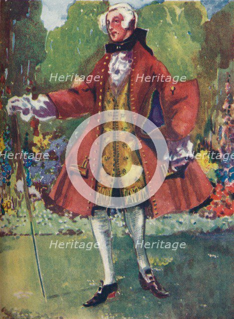 'A Man of the Time of George II', 1907. Artist: Dion Clayton Calthrop.