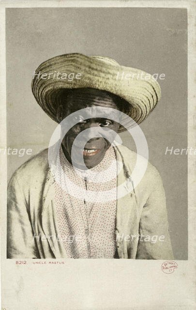 Uncle Rastus, ca.1898 - 1931. Creator: Detroit Publishing Company.