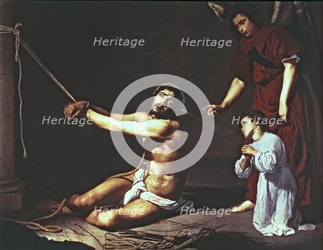  'Christ and the Christian soul' by Diego de Velazquez.