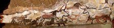 Panel of the Unicorn (Panel of the Black Bear) at Lascaux. Artist: Art of the Upper Paleolithic 