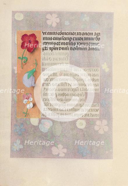 Hours of Queen Isabella the Catholic, Queen of Spain: Fol. 186v, c. 1500. Creator: Master of the First Prayerbook of Maximillian (Flemish, c. 1444-1519); Associates, and.