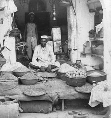 A shop in India, 1900s.Artist: Erdmann & Schanz