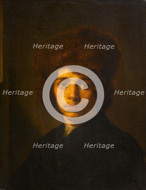 Young Man with a Fur Hat, c.1635-c.1640. Creator: David Bailly.
