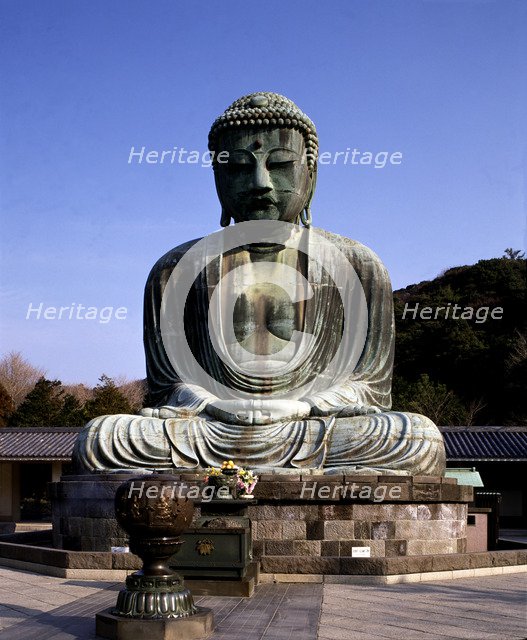 Diabutsu or Great Buddha in Kamakura.